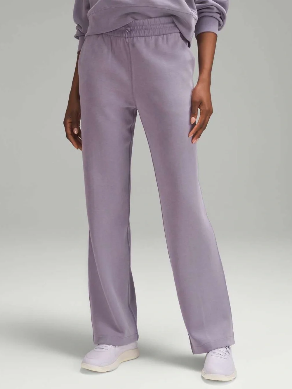 Lululemon Softstreme High-Rise Pant *Full Length in Purple Ash Size 12